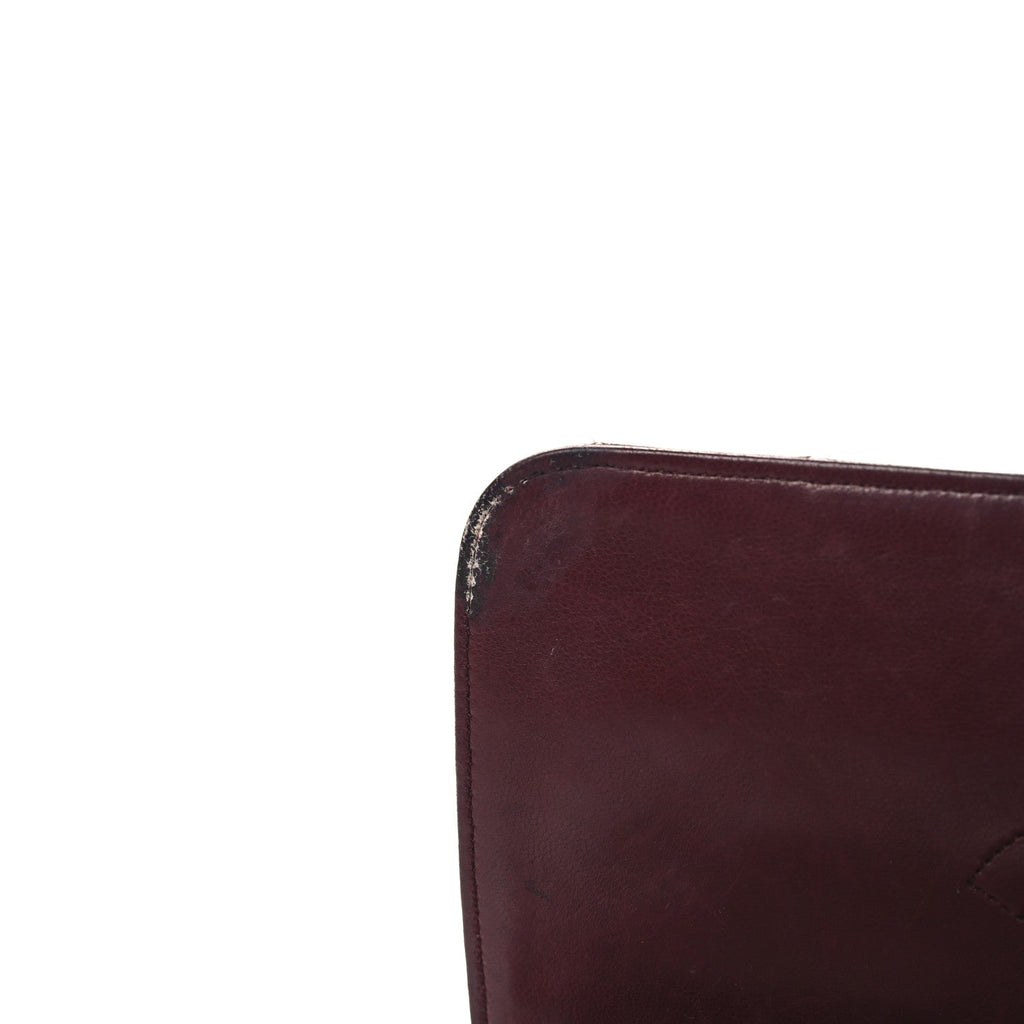 Chanel Lambskin Quilted Small Single Flap Bordeaux