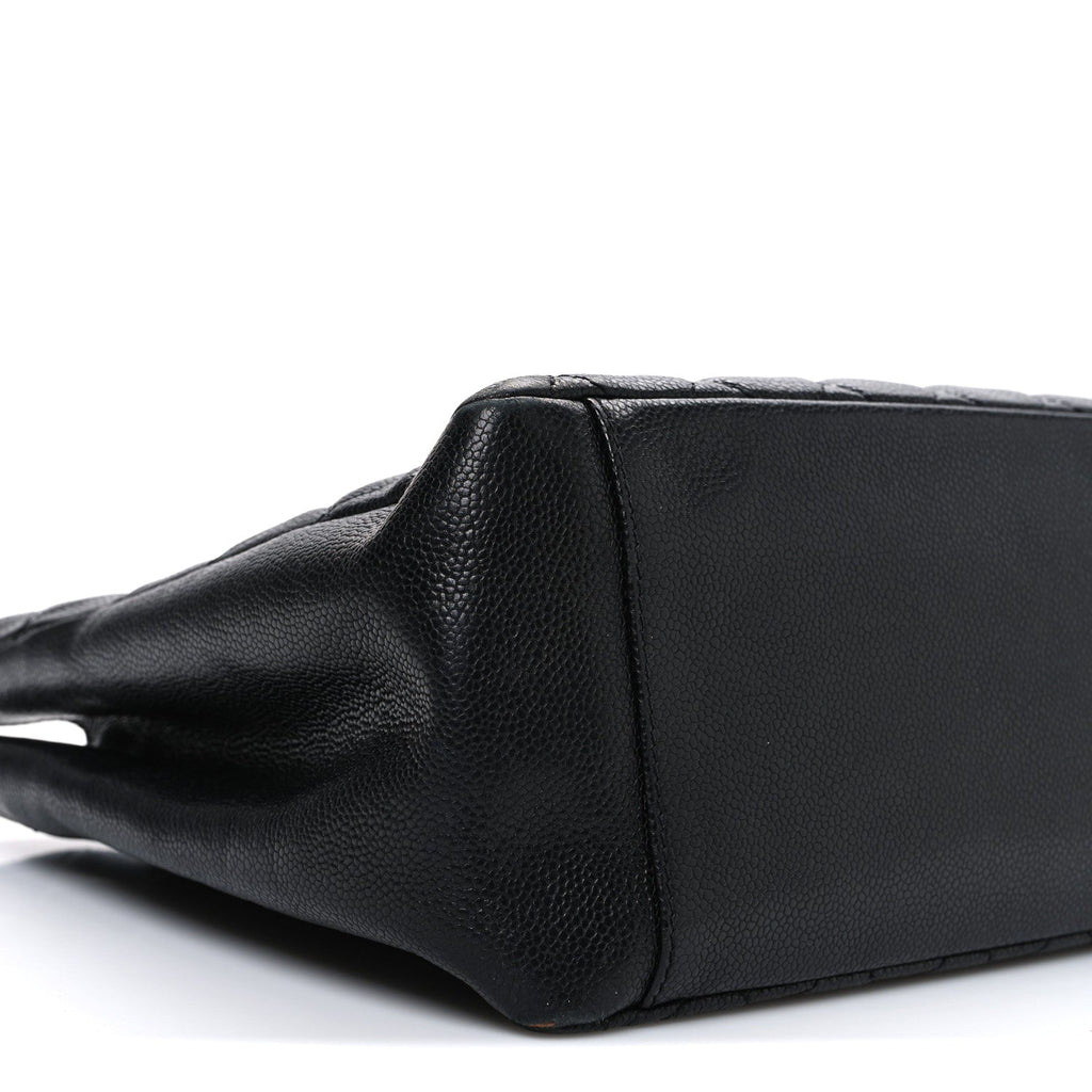 Chanel Caviar Quilted Grand Shopping Tote GST Black