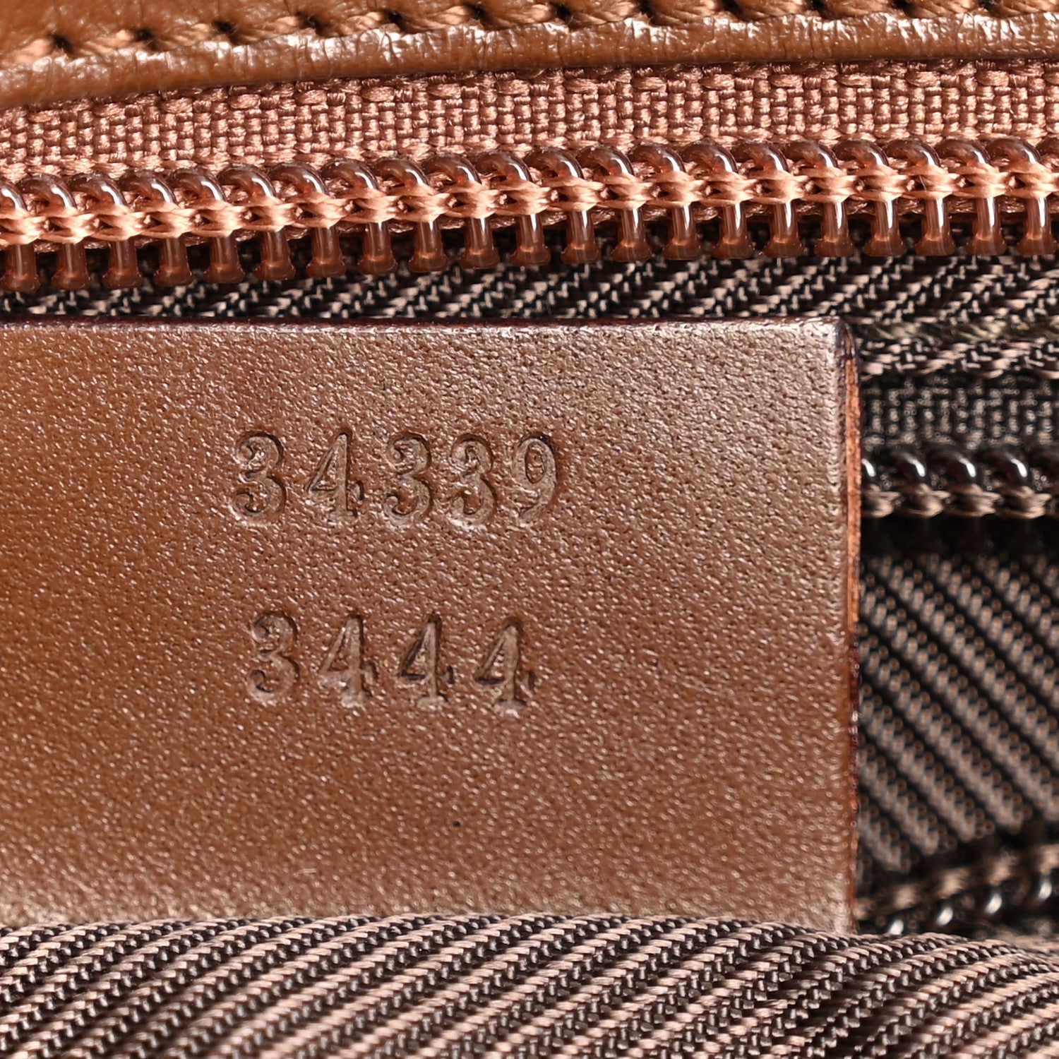 Gucci Monogram Tote Bag Brown