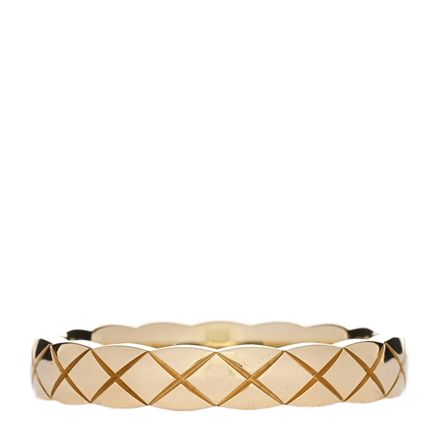 18K Yellow Gold Mini Coco Crush Ring 50 5.25