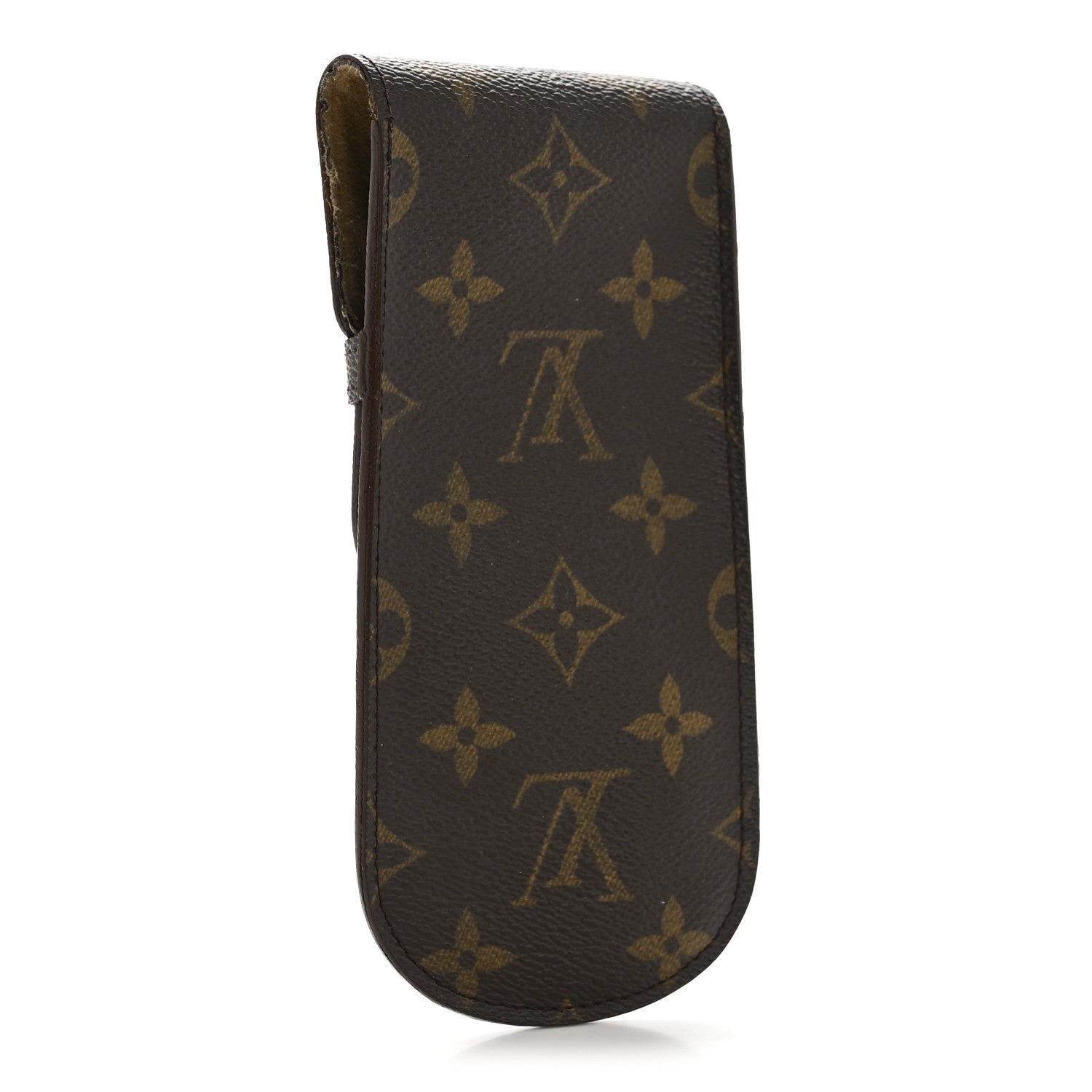 Louis Vuitton Monogram Glasses Sunglasses Case w Flap