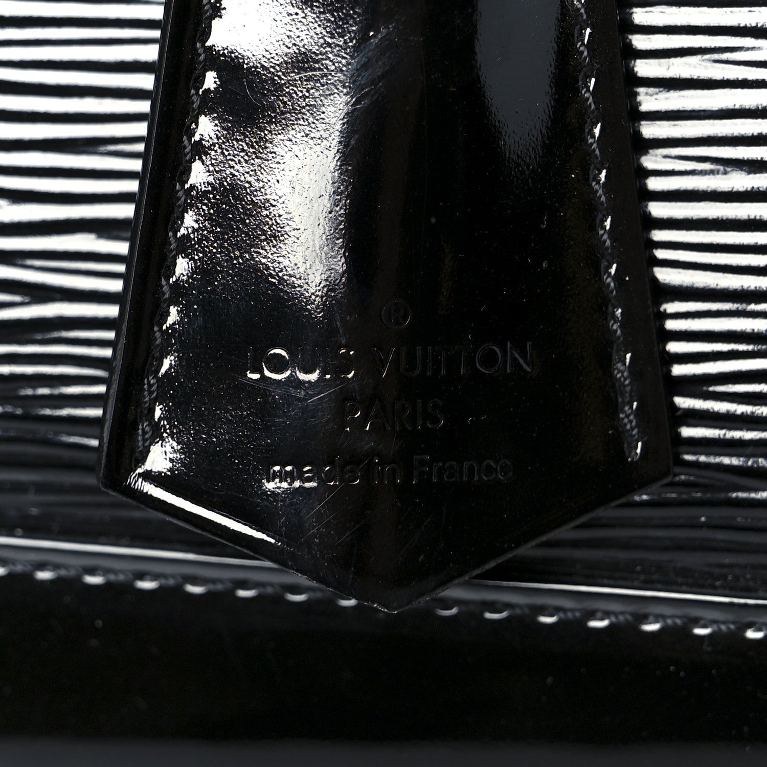 Louis Vuitton Electric Epi Alma GM Black
