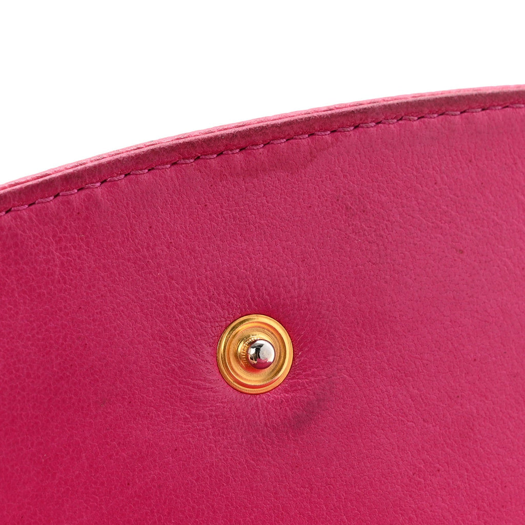 Caviar Timeless CC Compact Wallet Pink