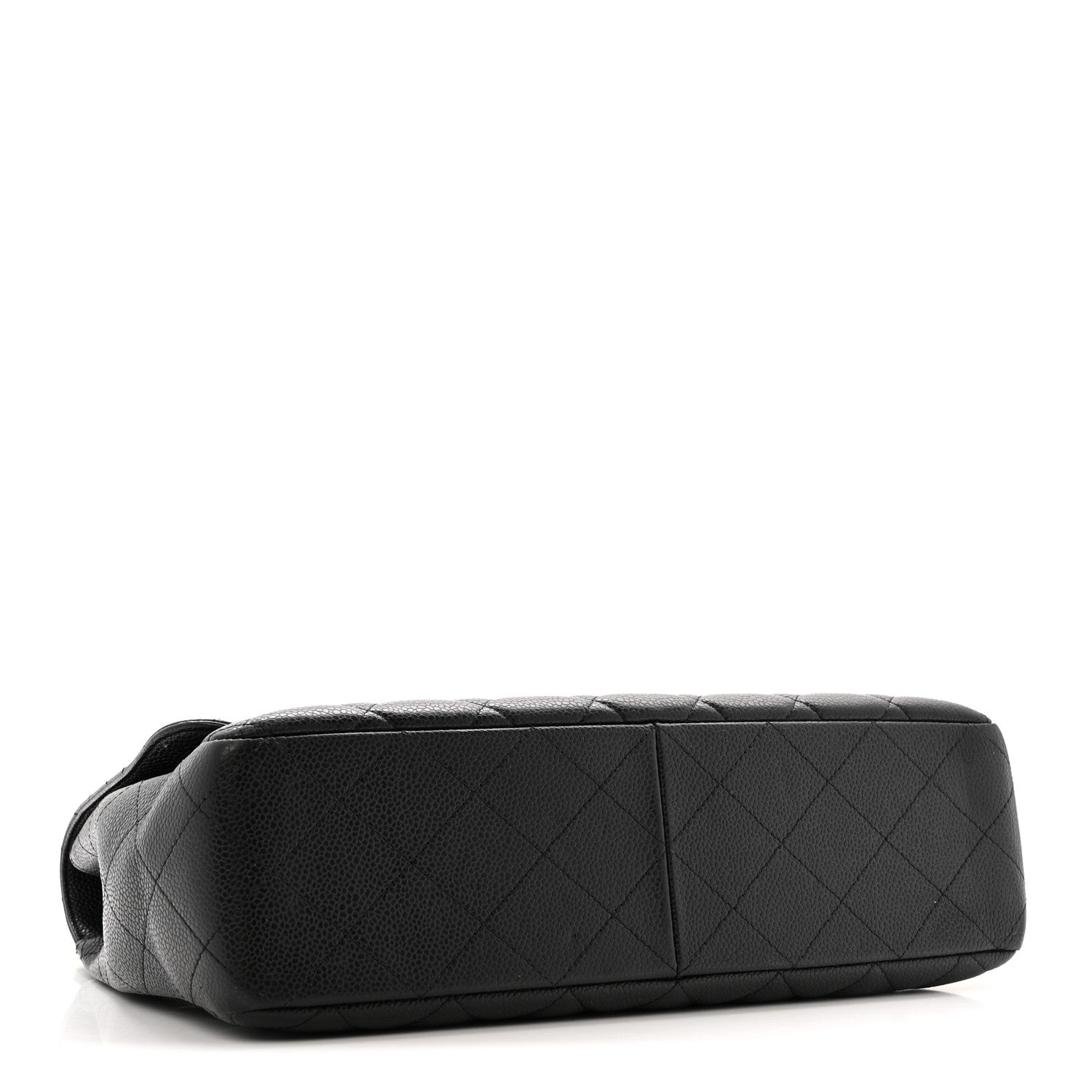 Chanel Caviar Quilted Jumbo Single Flap Black