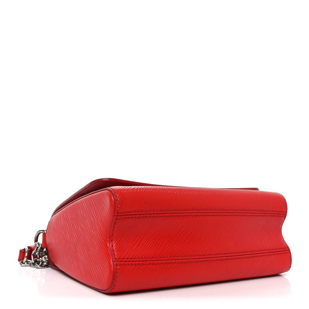 Louis Vuitton Epi Twist Shoulder Bag MM Coquelicot