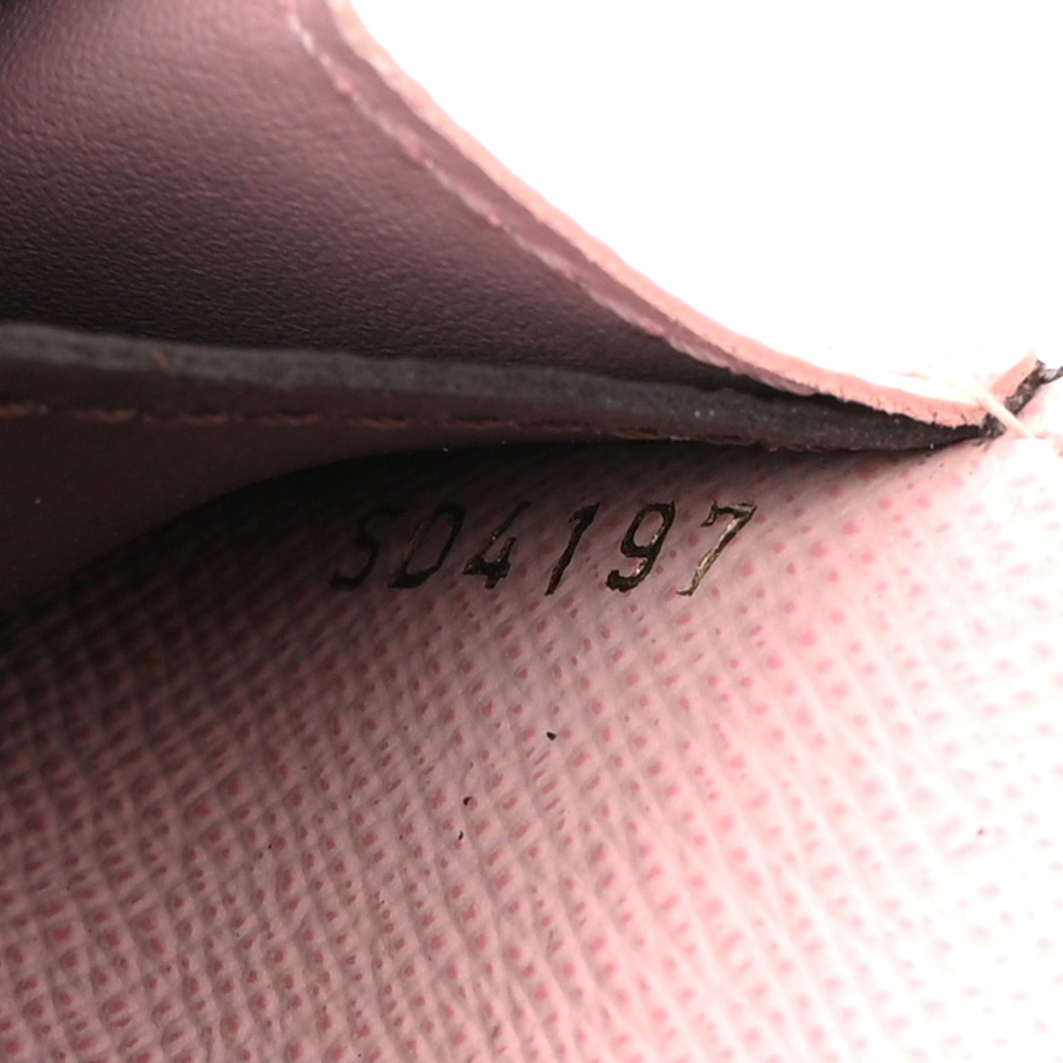 Louis Vuitton Monogram Emilie Wallet Rose Ballerine