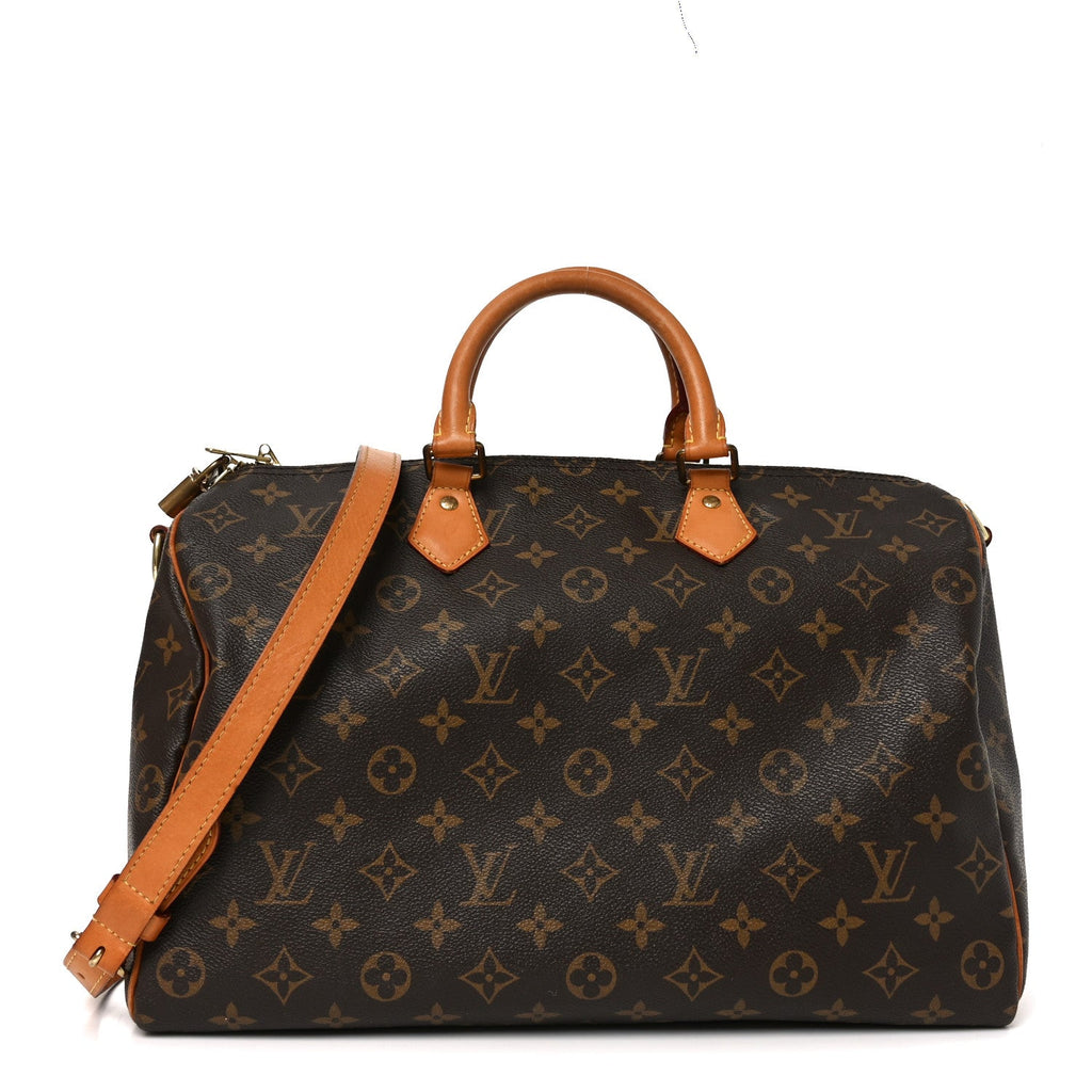 Louis Vuitton Monogram Speedy Bandouliere 35
