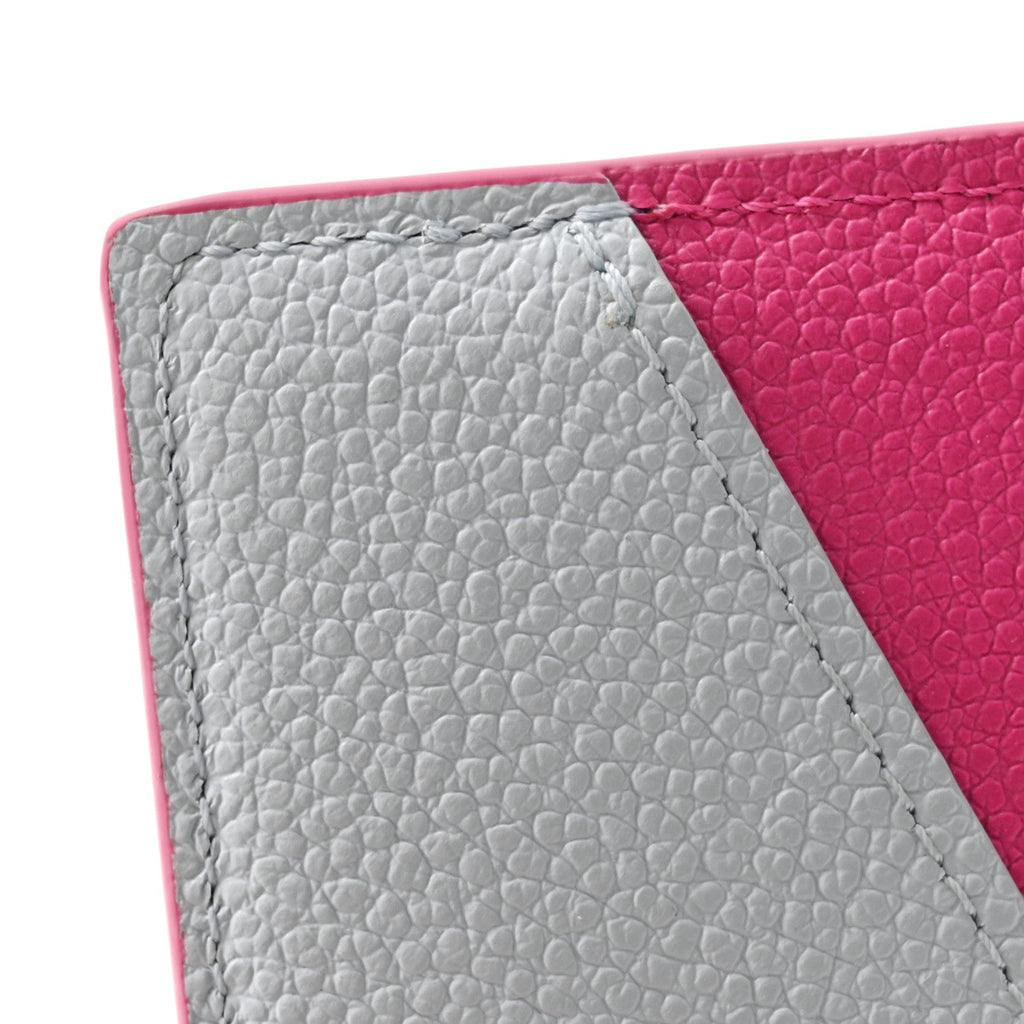 Louis Vuitton LV X TM Monogram Multicolor Criss-Cross Card Holder Kawaii Pink