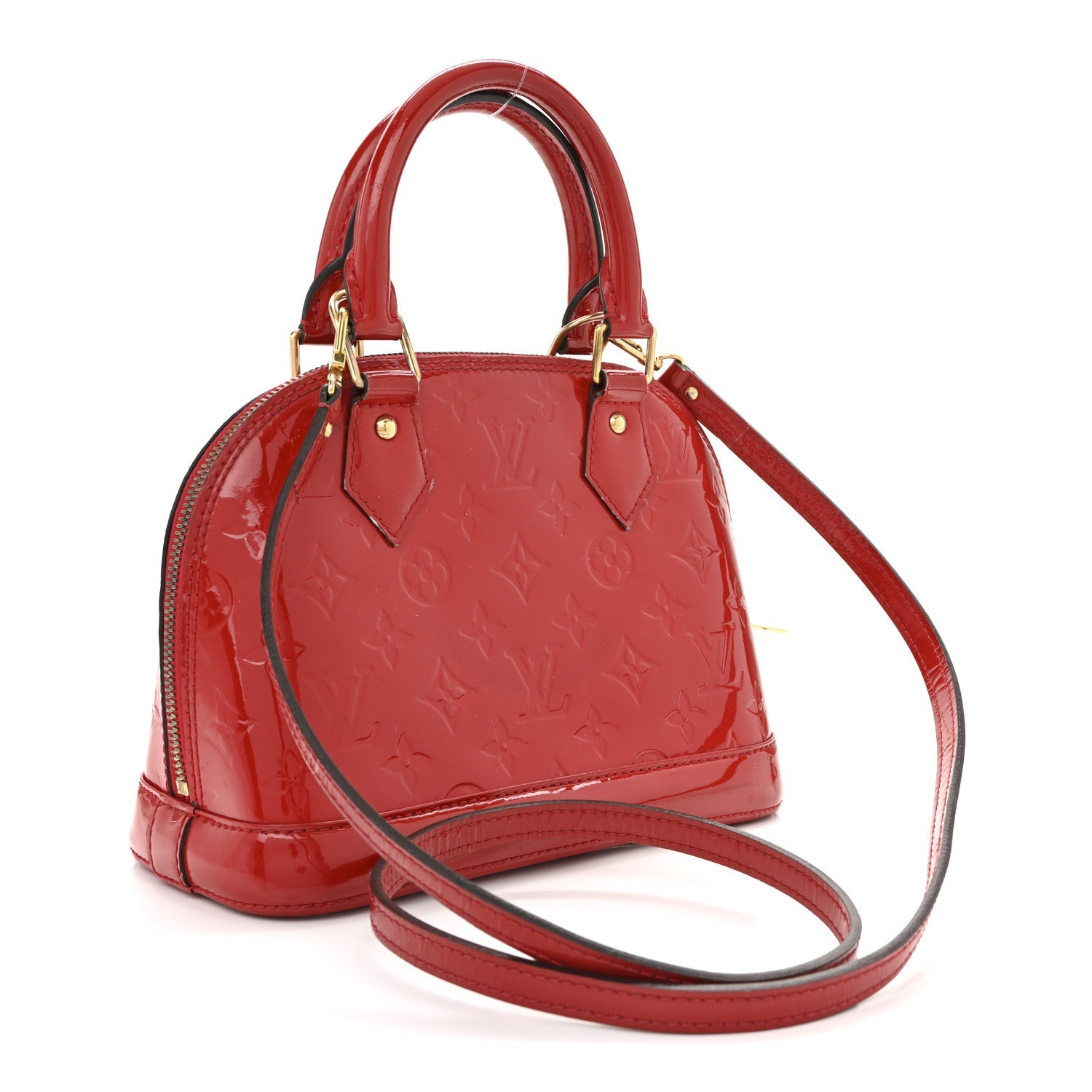 Louis Vuitton Vernis Alma BB Cherry
