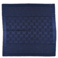 Gucci Wool Silk GG Jacquard Shawl Blue