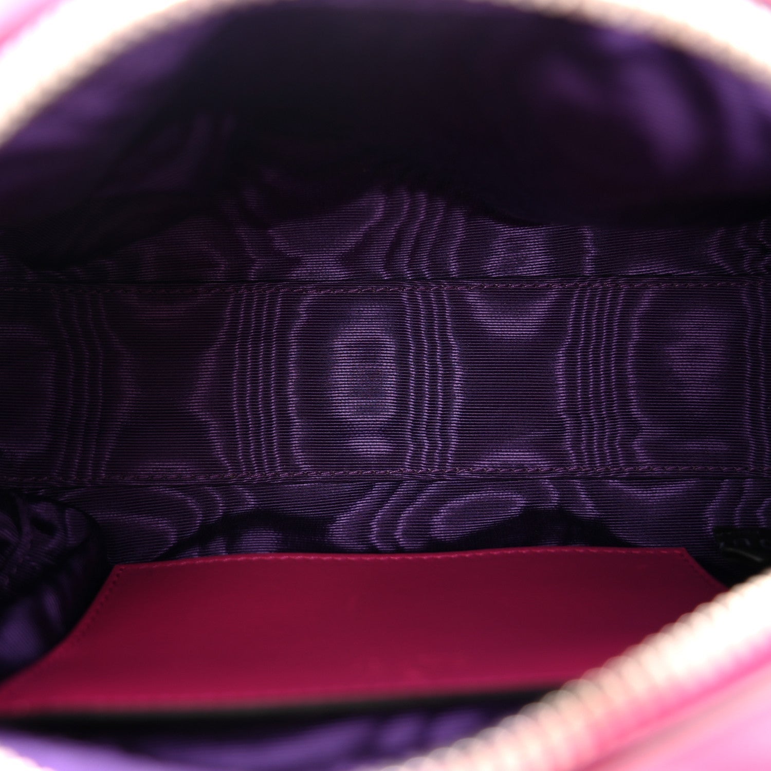 Gucci Nylon Calfskin Enamel GG Matelasse Mini Bowler Bag Lovely