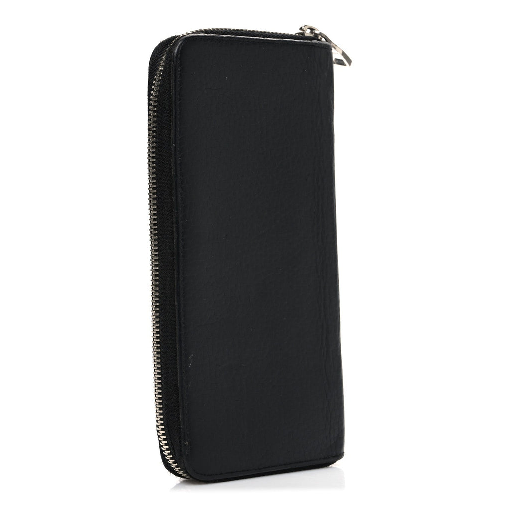 Louis Vuitton Taurillon Vertical Zippy Wallet Black