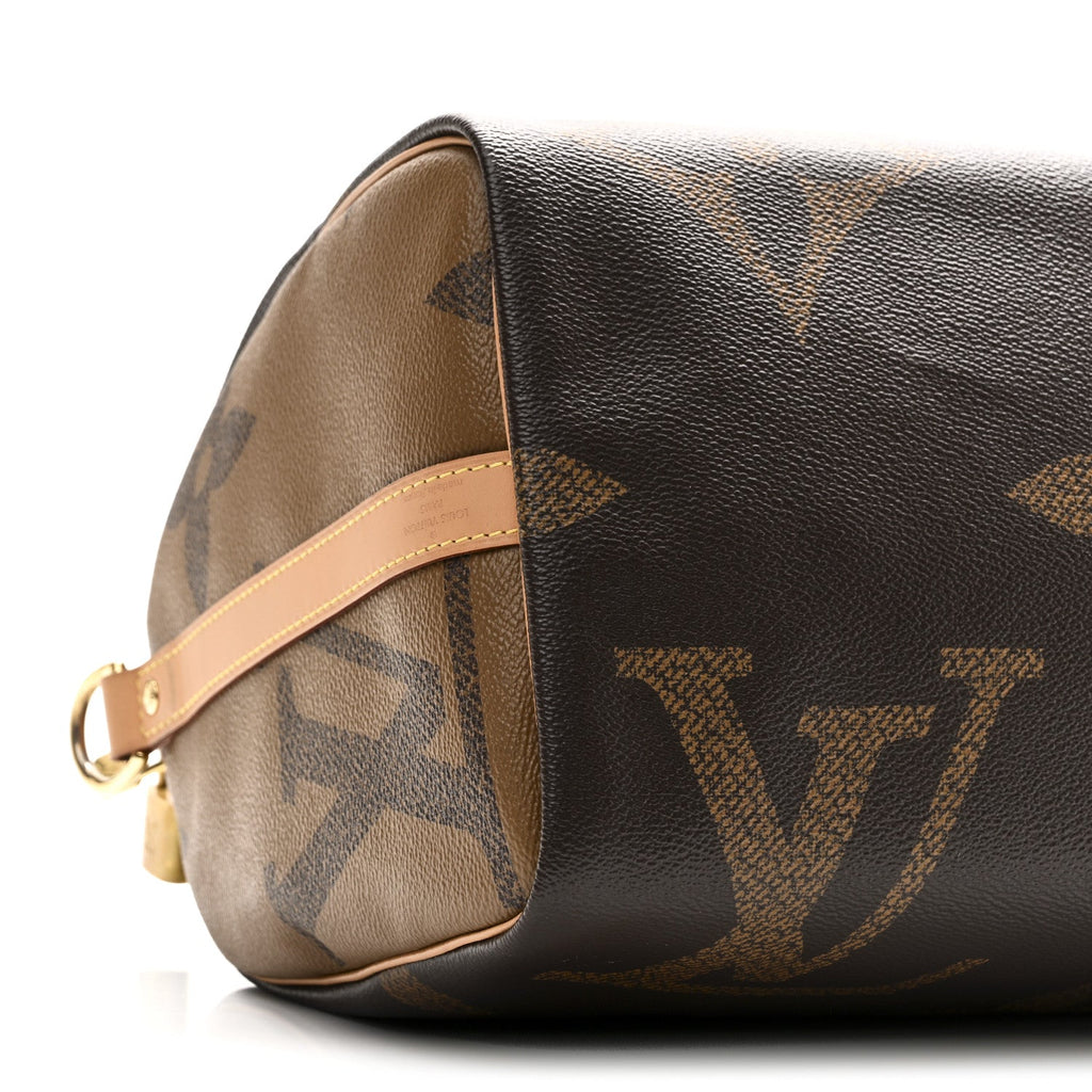 Louis Vuitton Reverse Monogram Giant Speedy Bandouliere 30