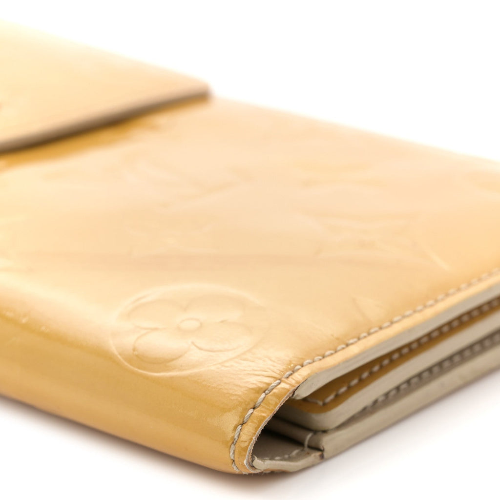 Louis Vuitton Vernis Walker Wallet Mango