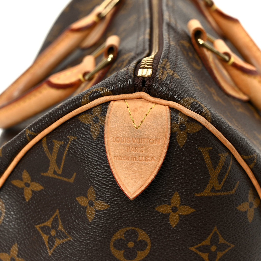 Louis Vuitton Monogram Speedy 30