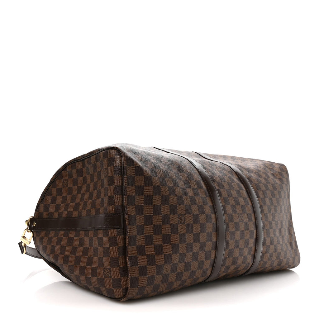 Louis Vuitton Damier Ebene Keepall Bandouliere 55