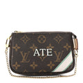 Louis Vuitton Monogram My LV Heritage Mini Pochette Accessories Ivory Vert Clair
