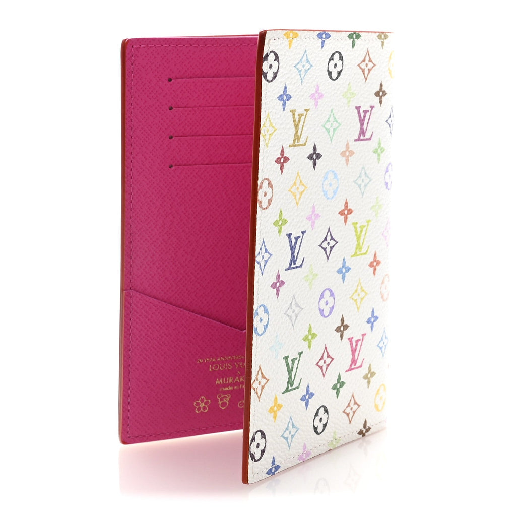 Louis Vuitton LV X TM Monogram Multicolor Passport Cover White