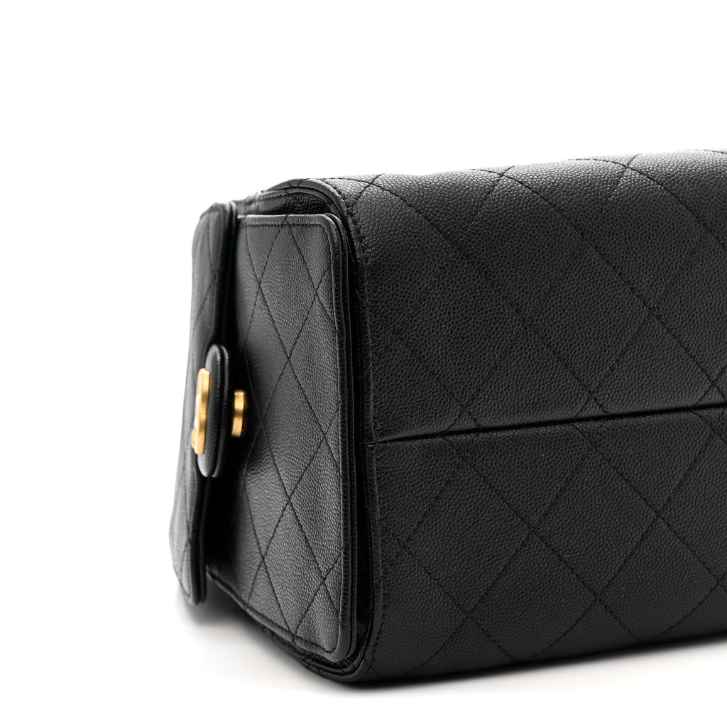 Chanel Caviar Quilted Small Chanel 25 Handbag Black