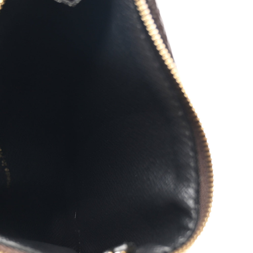 Louis Vuitton Monogram Recto Verso Card Holder Black