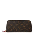 Louis Vuitton Monogram Clemence Wallet Fuchsia