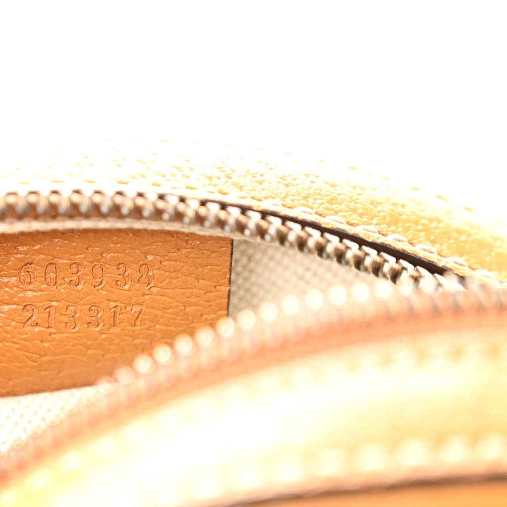 Gucci X DISNEY Mini Vintage GG Supreme Monogram Mickey Mouse Round Shoulder Bag Beige Vintage Sun Oil
