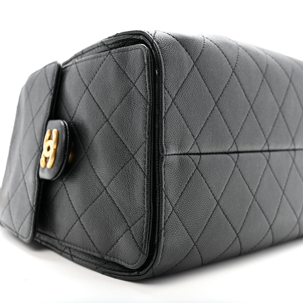 Chanel Caviar Quilted Small Chanel 25 Handbag Black
