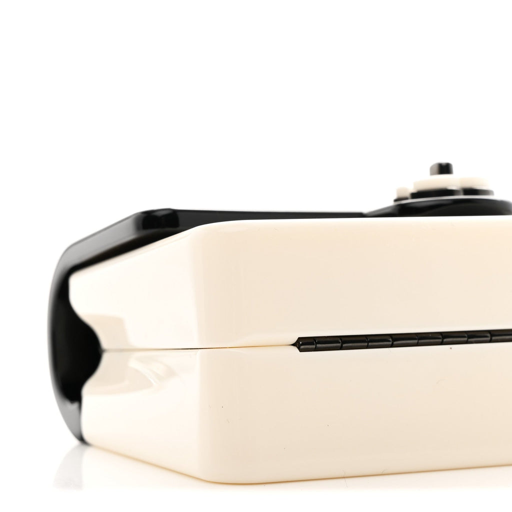Chanel Plexiglass Plexi Coco Bag Black White