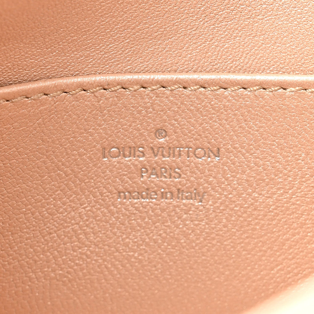Louis Vuitton Lambskin Malletage GO-14 PM Champagne