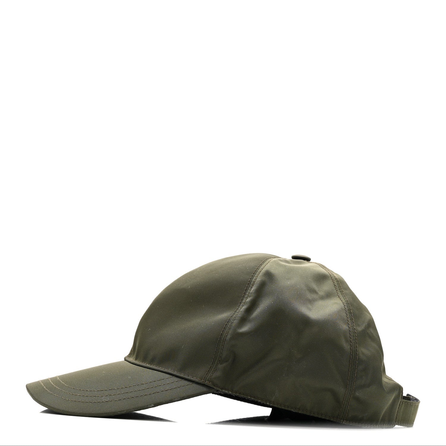 Prada Re-Nylon Mens Baseball Cap L Militare