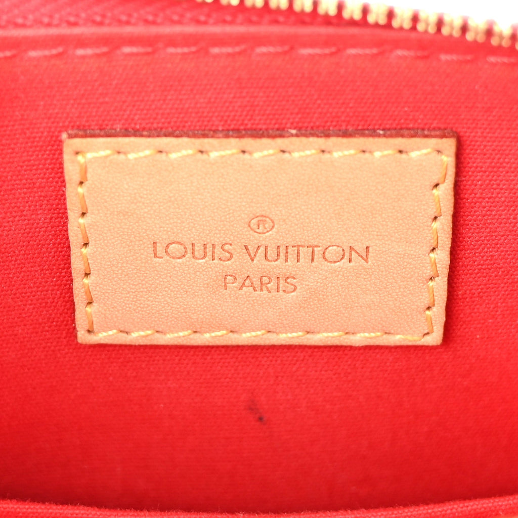 Louis Vuitton Vernis Alma BB Cherry