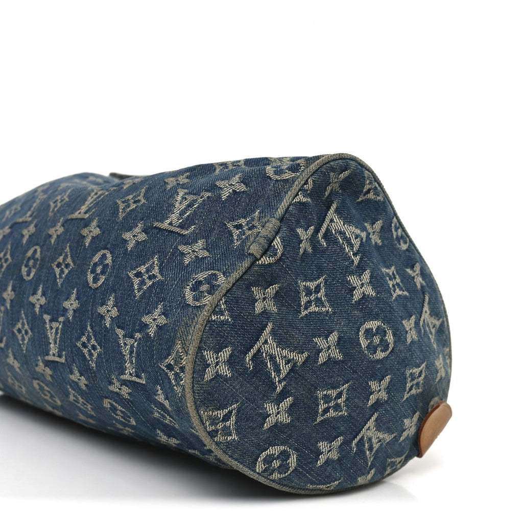Louis Vuitton Monogram Denim Neo Speedy Blue