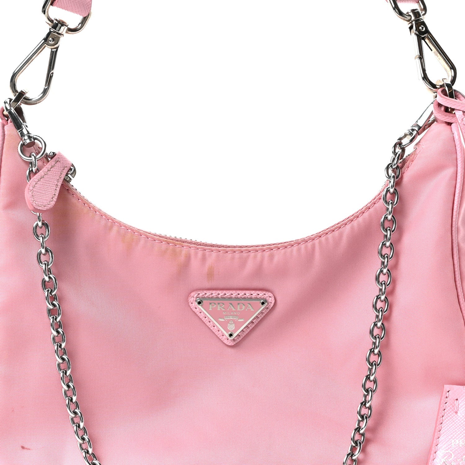 Prada Nylon Re-Edition 2005 Shoulder Bag Rosa