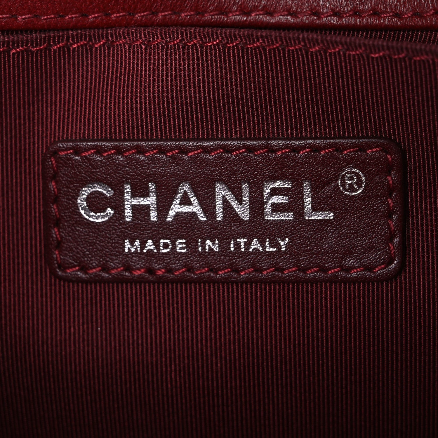 Chanel Lambskin Quilted Medium Boy Flap Red