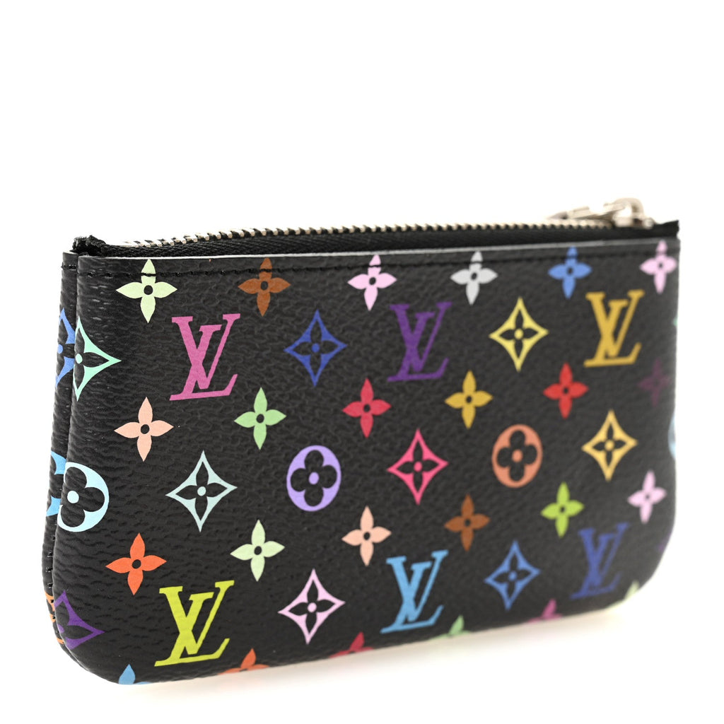 Louis Vuitton LV X TM Monogram Multicolor Key Pouch Black