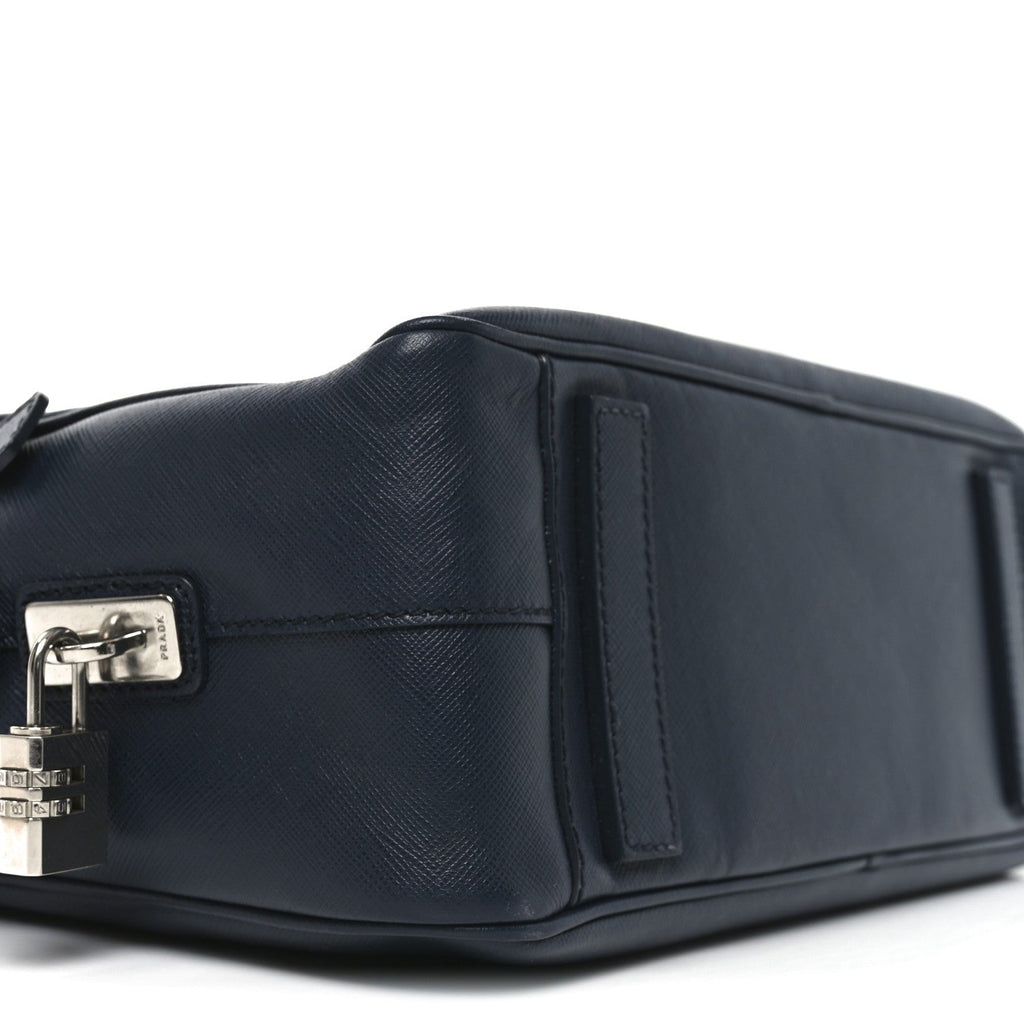 Prada Saffiano Travel Briefcase Baltico