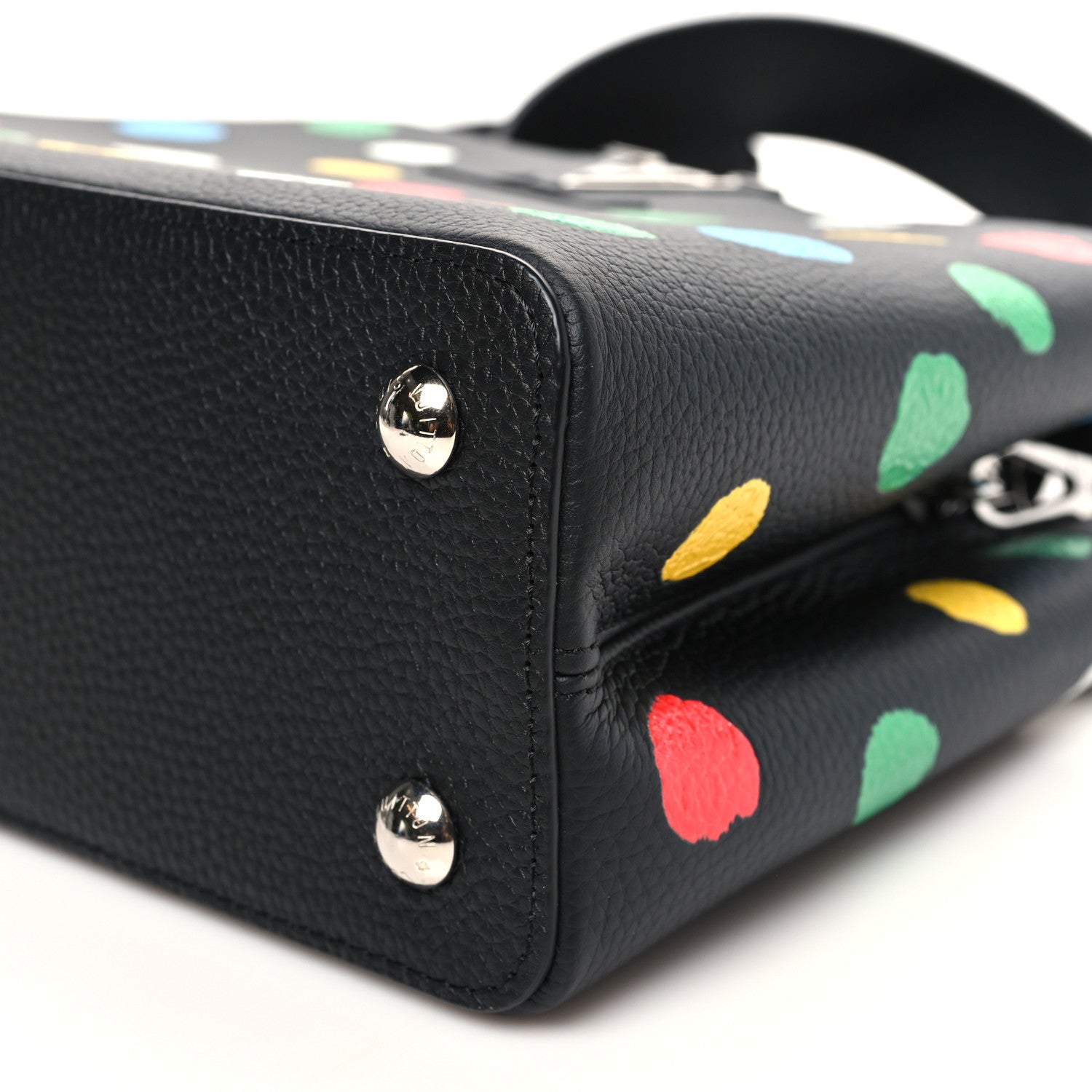 Louis Vuitton LV X YK Taurillon Capucines MM Black