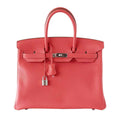Hermès Birkin 35 Rose Jaipur Bag Clemence PHW