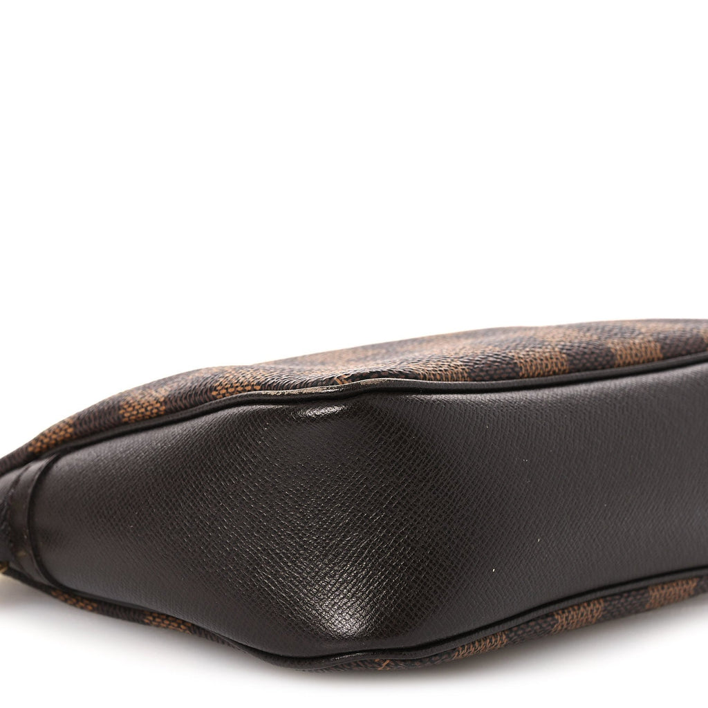 Louis Vuitton Damier Ebene Trousse Make Up Bag Pochette