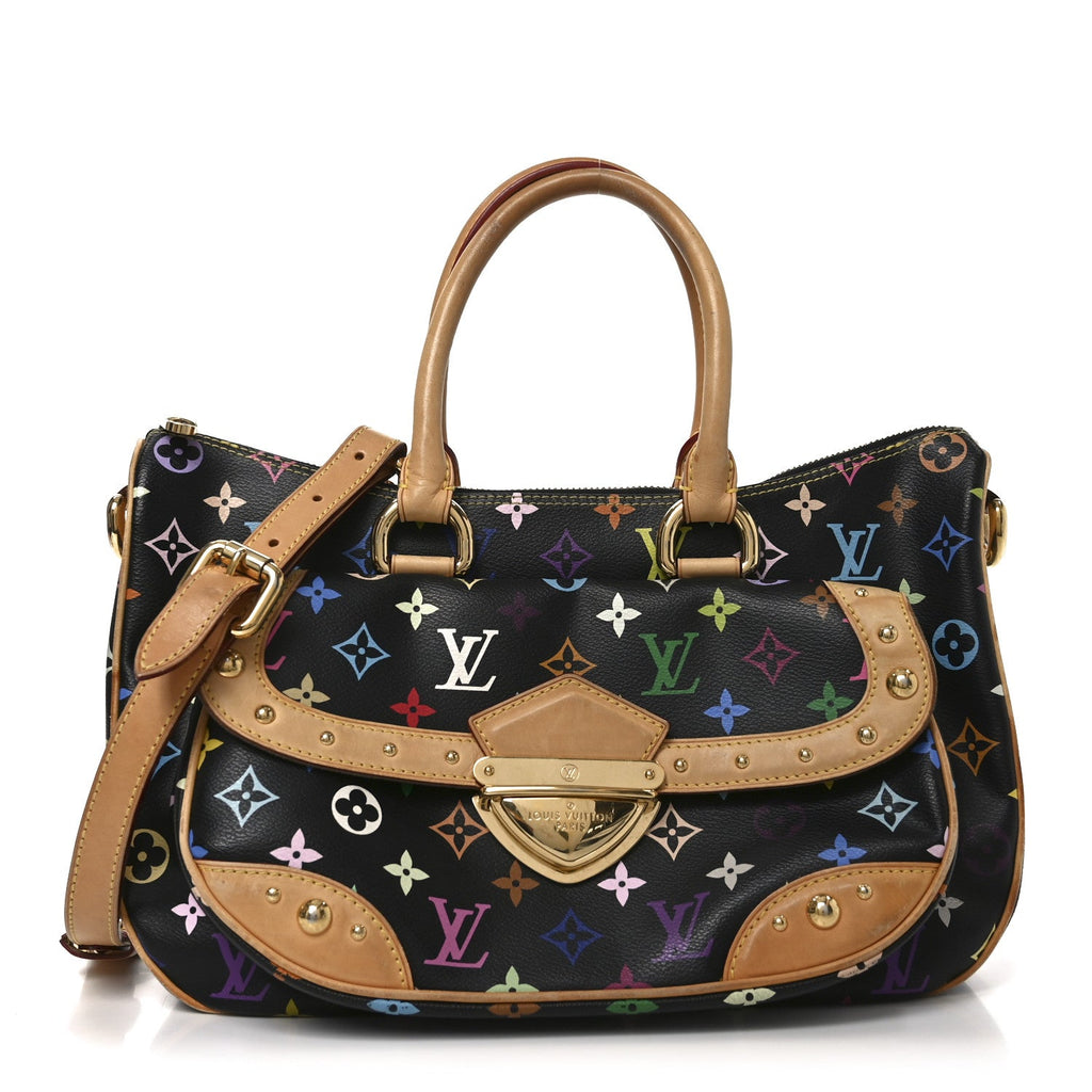 Louis Vuitton Monogram Multicolor Rita Black