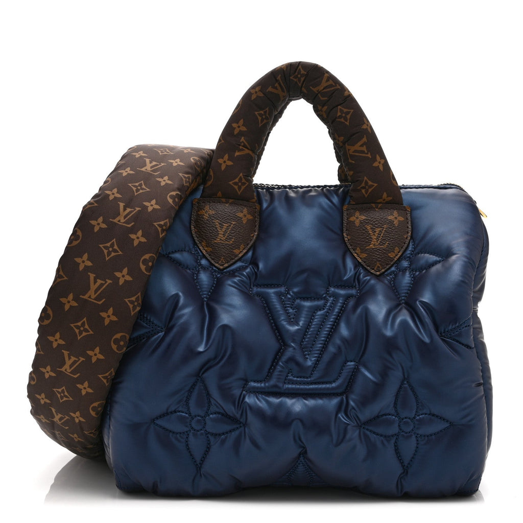 Louis Vuitton Econyl Mini Monogram Pillow Speedy Bandouliere 25 Navy