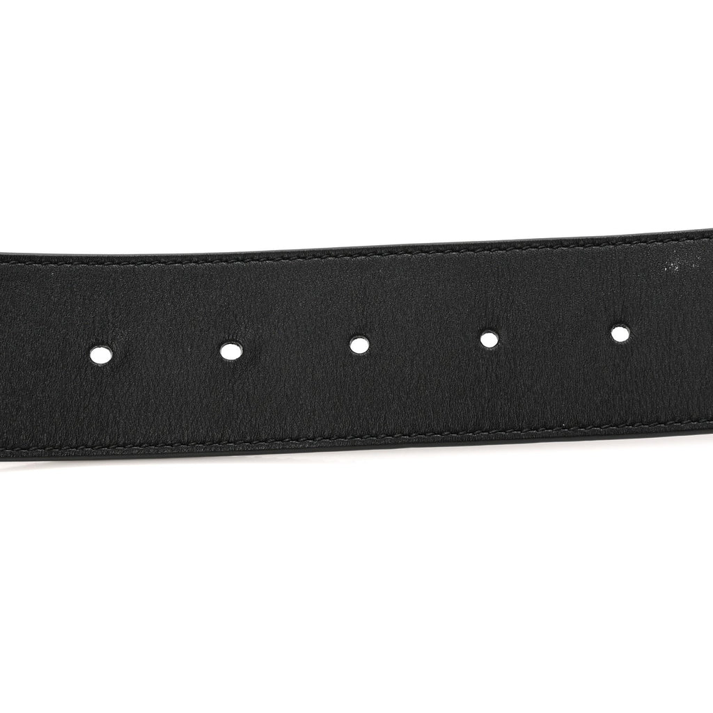 Gucci Calfskin Double G 40mm Belt 85 34 Black
