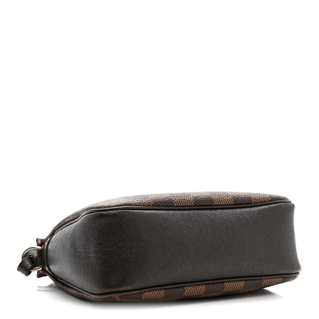 Louis Vuitton Damier Ebene Trousse Make Up Bag Pochette