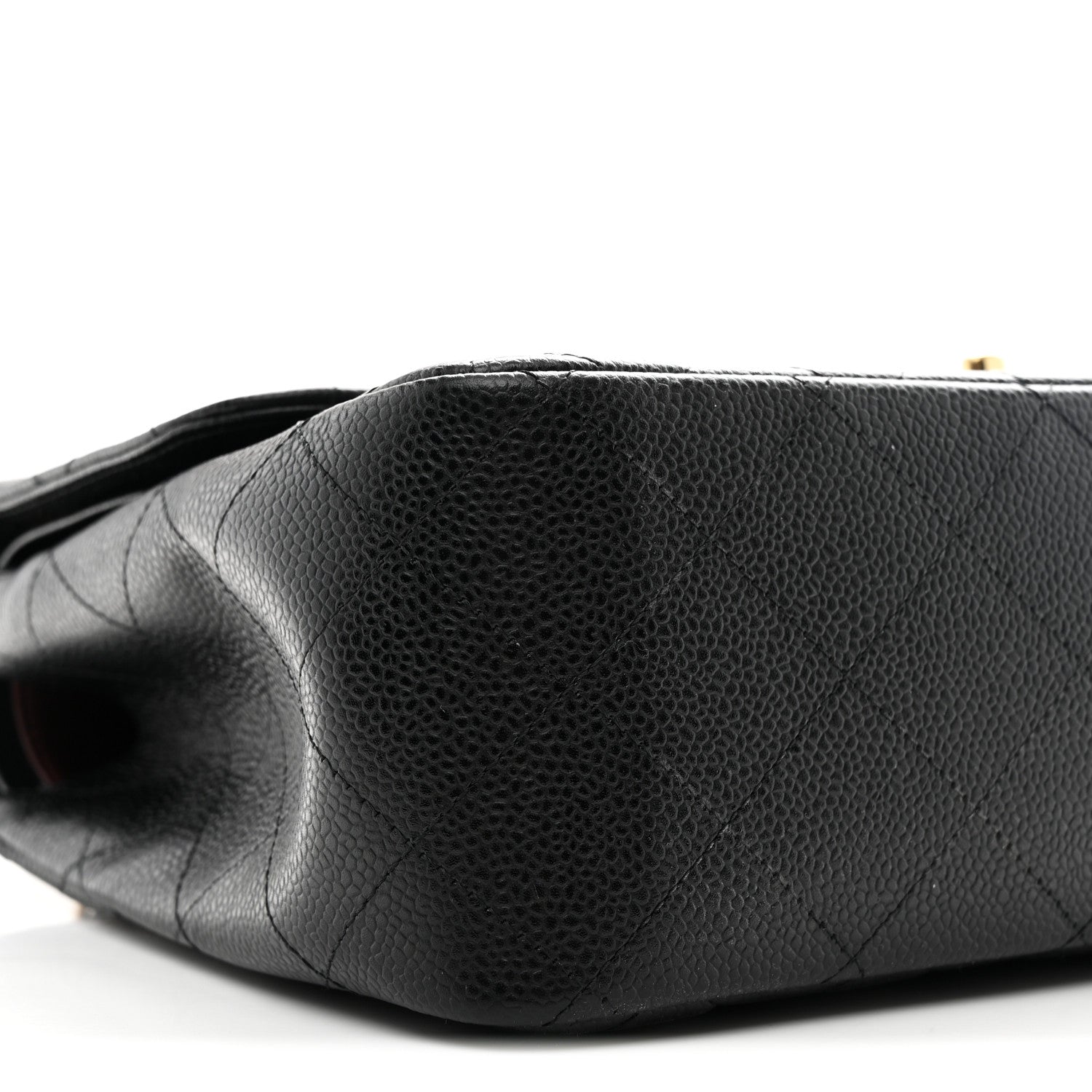 Chanel Caviar Quilted Jumbo Double Flap Black
