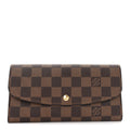 Louis Vuitton Damier Ebene Emilie Wallet