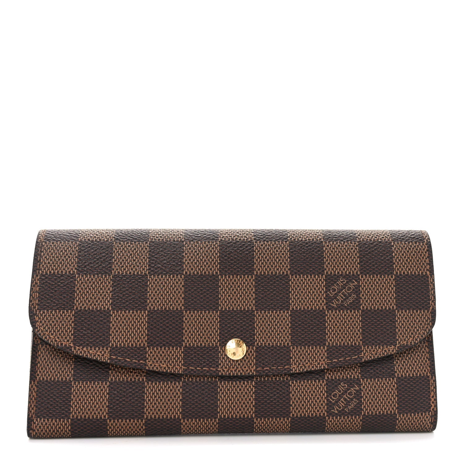 Louis Vuitton Damier Ebene Emilie Wallet
