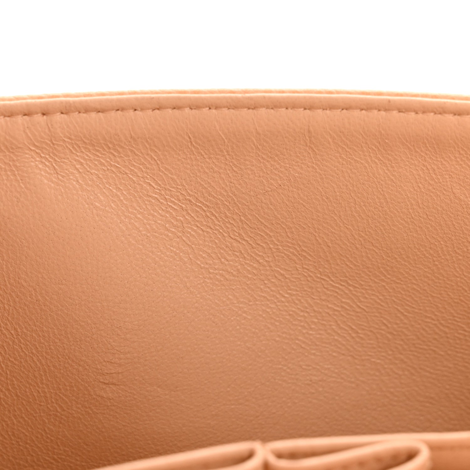 Chanel Caviar Quilted Medium Double Flap Beige Clair