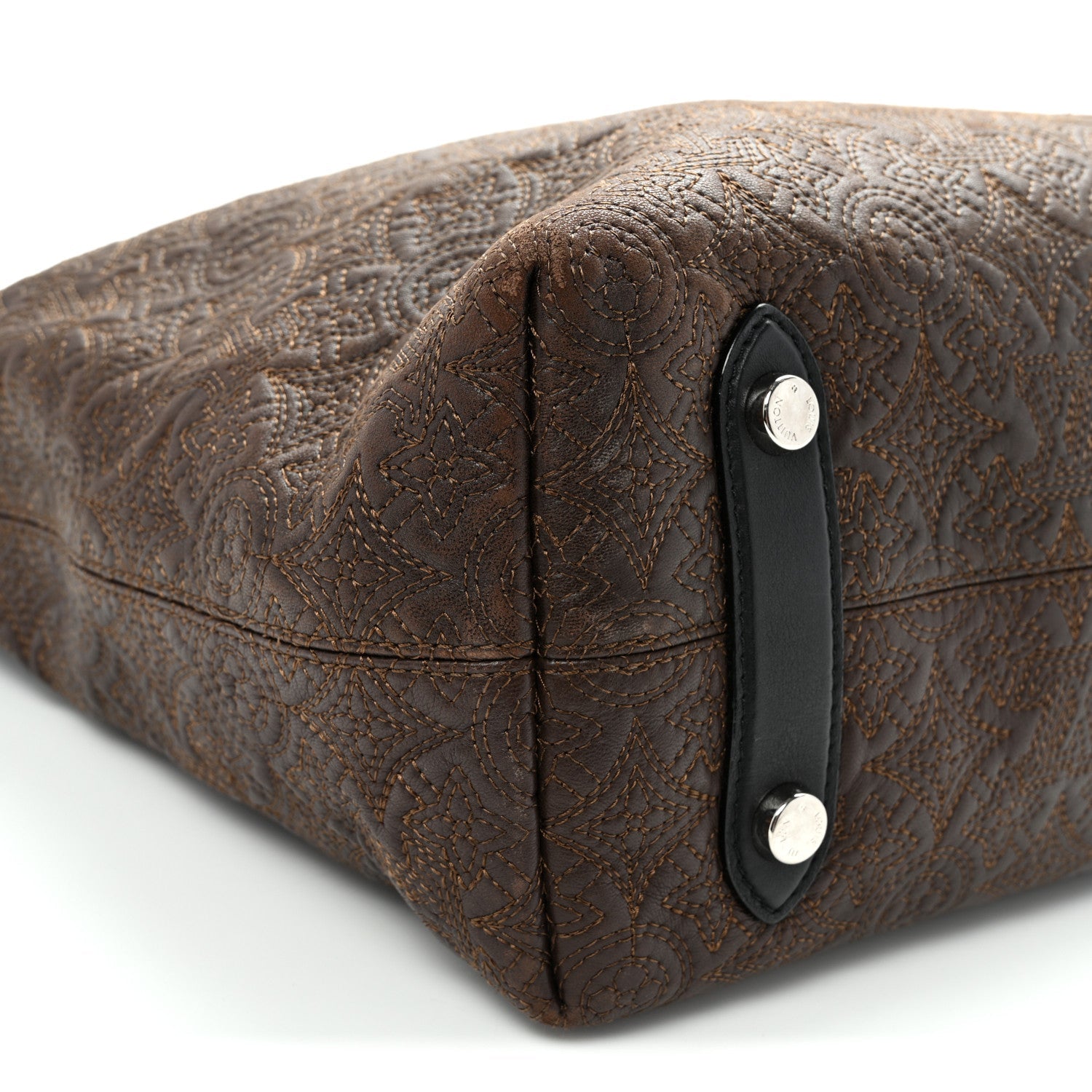 Louis Vuitton Monogram Lambskin Antheia Hobo PM Chocolat