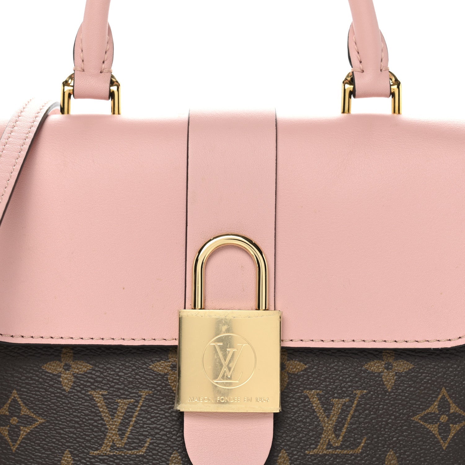 Louis Vuitton Monogram Locky BB Rose Poudre