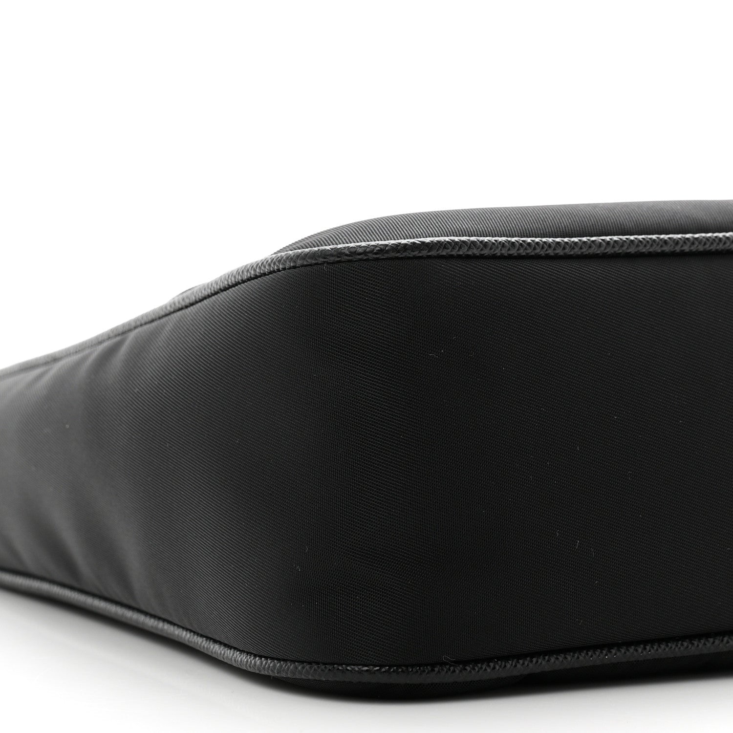 Prada Tessuto Nylon Saffiano Mini Re-Edition 2005 Bag Black